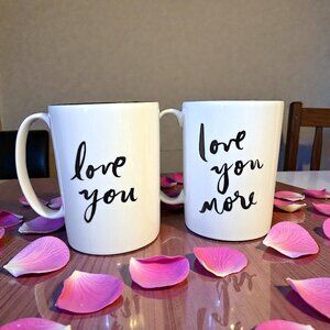 Kate Spade Lenox "Love You" Porcelain Mug Set
